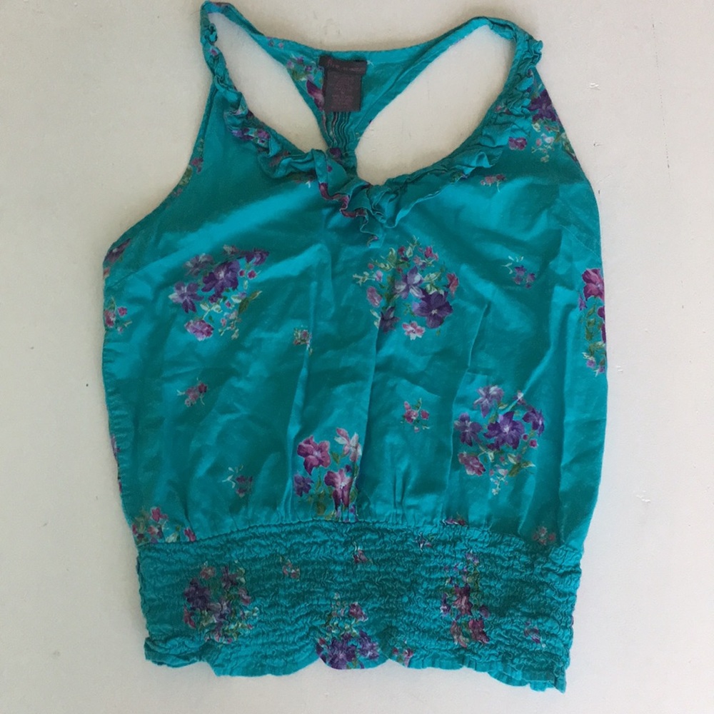 Fire floral top